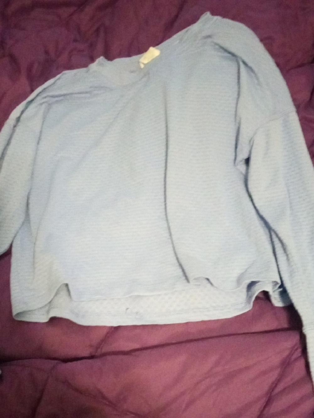 RBX Light Blue Long Sleeve Kids Top